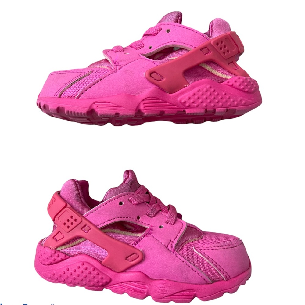 Nike Huarache Run Toddler Girls Pink Sneakers Size 7